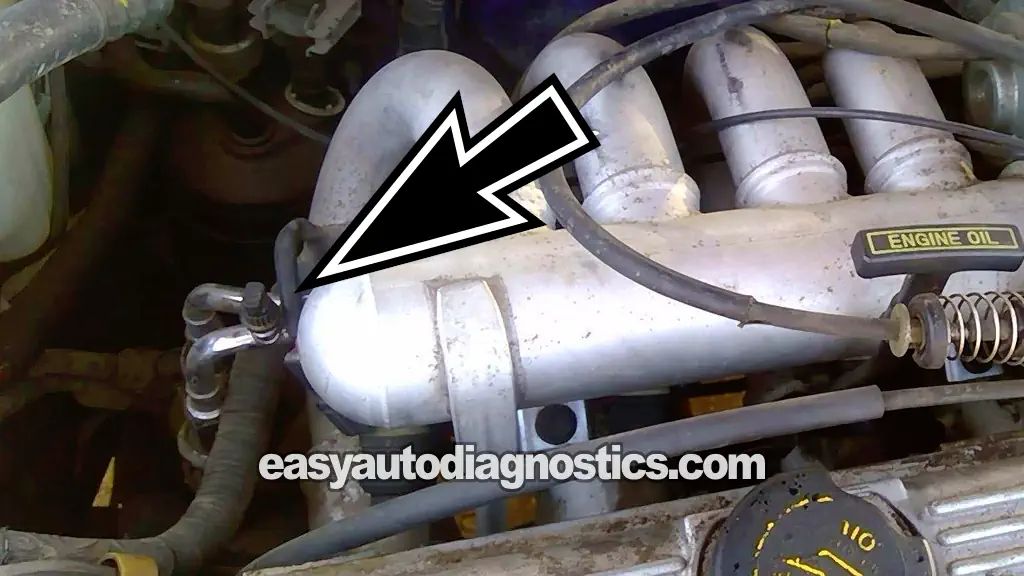 Fuel Pressure Test With Gauge. How To Test The Fuel Pump (1991, 1992, 1993, 1994, 1995, 1996 1.9L Ford Escort, Mercury Tracer)
