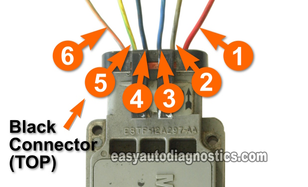 Testing The CID Signal With A Multimeter. How To Test The Ignition Module And Crankshaft Position Sensor (1989, 1990, 1991, 1992, 1993, 1994, 1995, 1996, 1997 2.3L Ranger, Mustang, B2300)