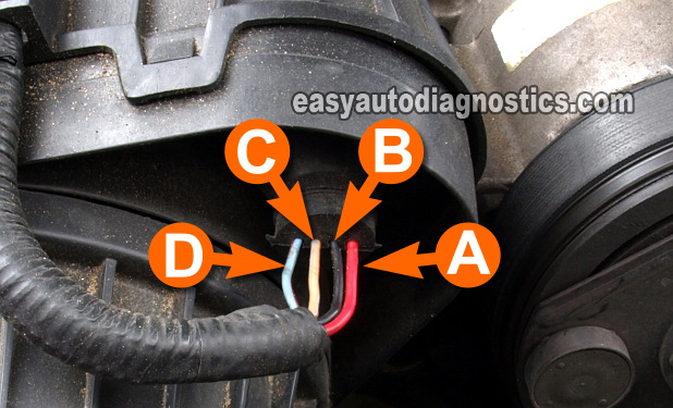 Testing The Power (12 V) Circuit. How To Test The MAF Sensor 3.8L Ford Mustang (1994-2003)