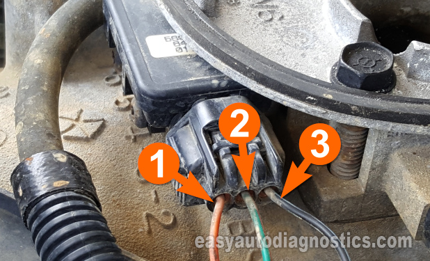 Making Sure The MAP Sensor Has 5 Volts. How To Test The MAP Sensor (2000, 2001, 2002, 2003 3.9L V6 Dodge Dakota)