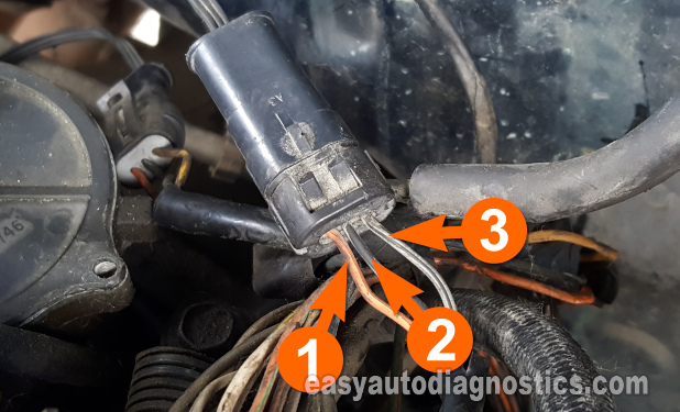 Circuit Descriptions Of The Crankshaft Position Sensor. How To Test The Crankshaft Position Sensor (1994, 1995, 1996 3.9L V6 Dodge Dakota).