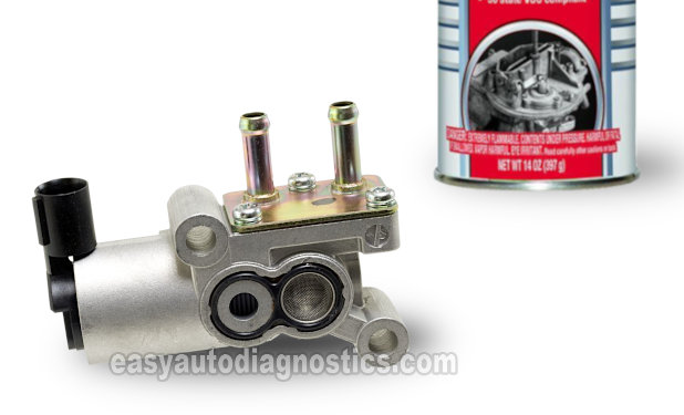 How To Clean The Idle Air Control (IAC) Valve. 1997, 1998, 1999, 2000, 2001 2.0L Honda CR-V