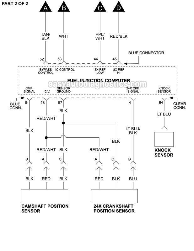 Part 2 of 2: Ignition System Circuit Diagram (1997 3.1L V6 Chevy Lumina And Monte Carlo) Part 2 of 2: Ignition System Circuit Diagram (1997 3.1L V6 Chevy Lumina And Monte Carlo)