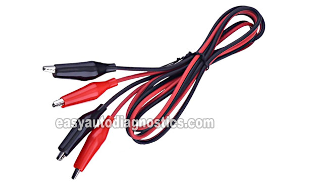Jumper Wires With Insulated Alligator Clips. How To Test The Digital EGR Valve (1990, 1991, 1992, 1993, 1994 Chevrolet Beretta, Cavalier, Celebrity, Corsica, Lumina, And Pontiac 6000, Grand Prix) Jumper Wires With Insulated Alligator Clips. How To Test The Digital EGR Valve (1990, 1991, 1992, 1993, 1994 Chevrolet Beretta, Cavalier, Celebrity, Corsica, Lumina, And Pontiac 6000, Grand Prix)