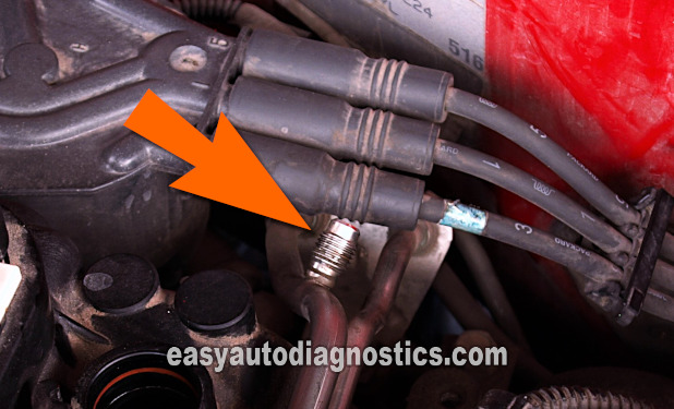 Fuel Pressure Tester Adapter Installation. How To Test The Fuel Pump (1996, 1997, 1998, 1999, 2000, 2001, 2002, 2003 4.3L V6 Chevrolet S10 Pickup, GMC Sonoma, Isuzu Hombre)