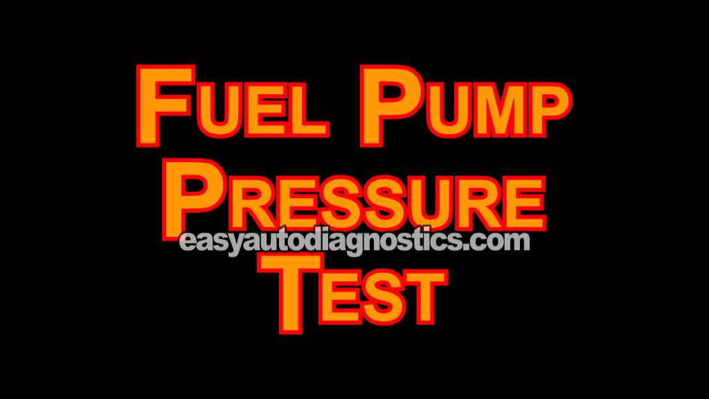 How To Test The Fuel Pump (1998-2003 2.2L Isuzu Rodeo, Amigo)