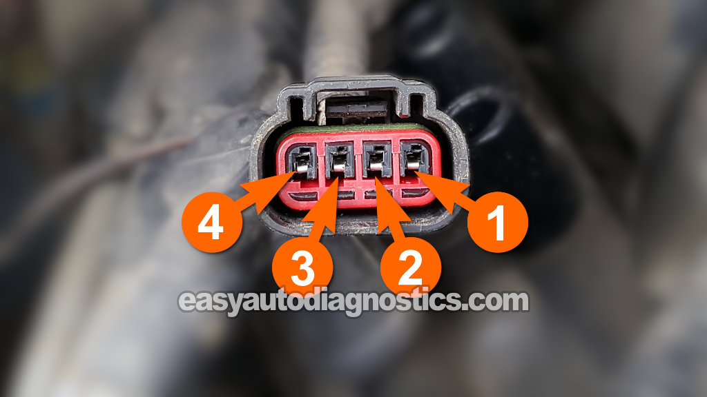 Activation Signal For Cylinders 3 And 4. How To Test The Ignition Coil Pack (2001, 2002, 2003, 2004, 2005, 2006, 2007, 2008 4.2L V6 Ford F150)