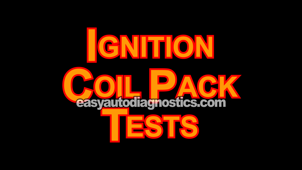 How To Test The Ignition Coil Pack (1998-2003 2.2L Isuzu Rodeo, Amigo)