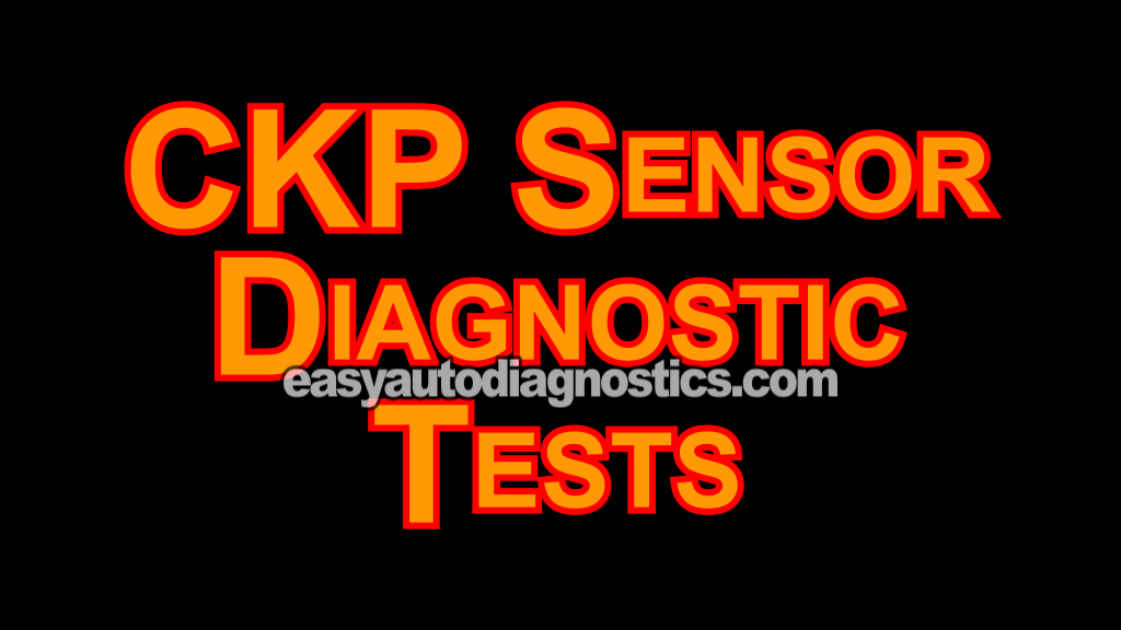 How To Test The CKP Sensor (1998-2003 2.2L Isuzu Rodeo, Amigo)