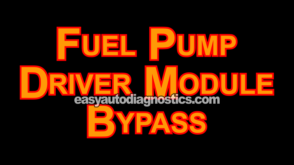 Bypassing The FPDM Module (2004, 2005, 2006, 2007, 2008, 2009, 2010 4.6L, 5.4L V8 Ford F150, F250, And F350)