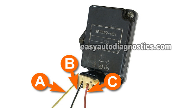 Making Sure The MAF Sensor Is Getting Power. How To Test The MAF Sensor GM 3.1L, 3.3L, 3.8L (1989-1996)