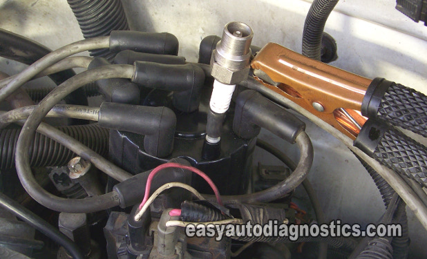 Testing For Spark At The Distributor Cap. How To Test The GM Distributor Mounted Ignition Module Testing For Spark At The Distributor Cap. How To Test The GM Distributor Mounted Ignition Module