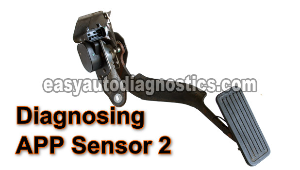 How To Test The GM Accelerator Pedal Position (APP) Sensor 2