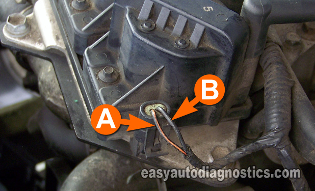 Making Sure The Module Is Getting Ground. How To Test The Ignition Control Module (1992, 1993, 1994, 1995 3.2L Isuzu Rodeo and Trooper)