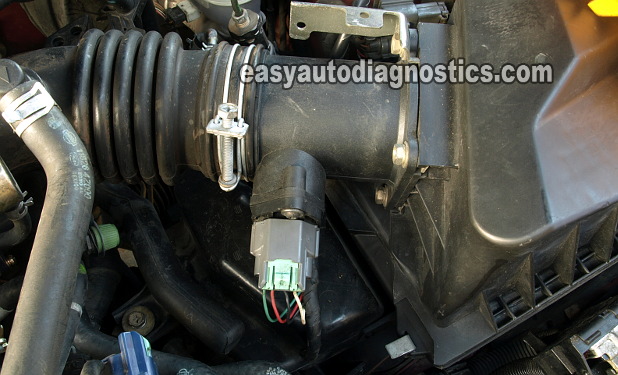 How To Test The 2000-2002 Nissan Sentra 1.8L MAF Sensor