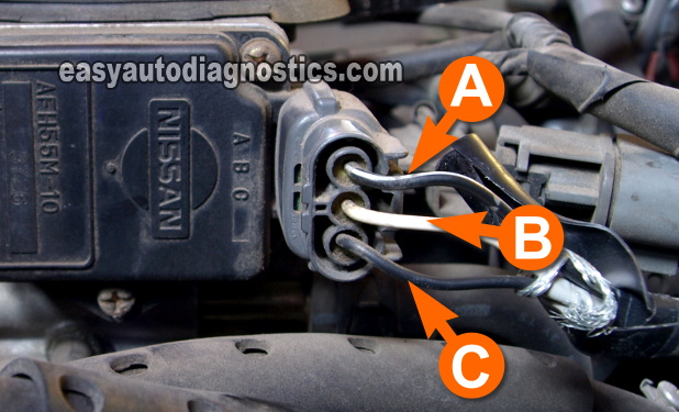 Mass Air Flow (MAF) Sensor Test 2.4L Nissan D21 Hard Body (1990-1995)