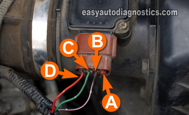 Mass Air Flow (MAF) Sensor Test 3.3L Frontier, Quest, Pathfinder, XTerra