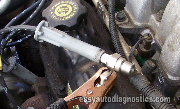 Testing The Ignition System For Spark. How To Diagnose A No Start Problem (3.8L V6 Chrysler, Dodge, Plymouth Mini-Van)