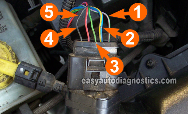 Making Sure The MAF Sensor Is Getting Ground. VW Mass Air Flow (MAF) Sensor Test (5 Wire Type)