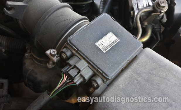 How To Test The MAF Sensor (1997, 1998 3.0L Mitsubishi Montero)