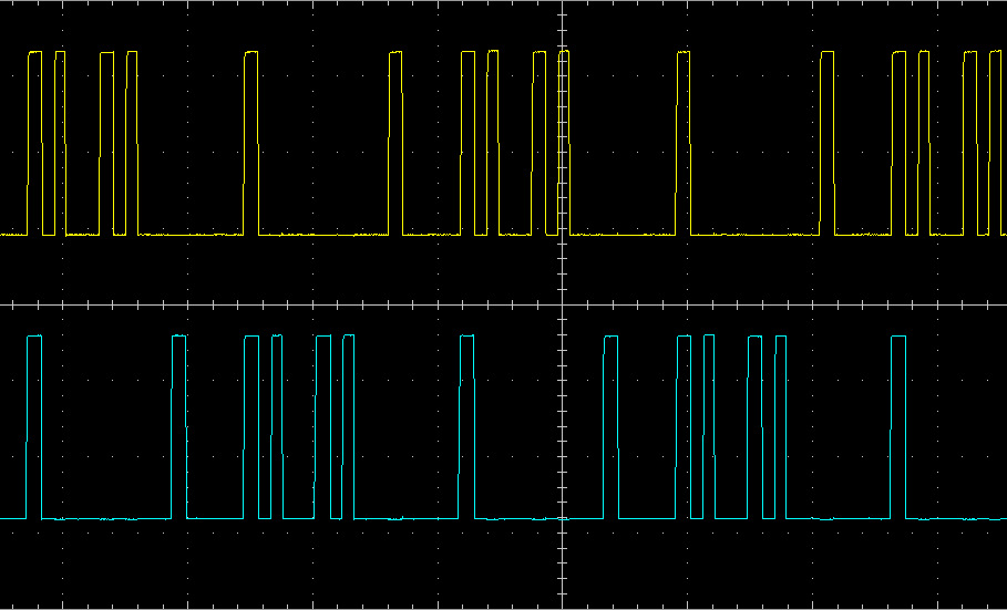 Oscilloscope Waveforms For BANK 1 and BANK 2 Camshaft Position Sensors. How To Test The Camshaft Position Sensors (2002-2003 3.5L Nissan Maxima)