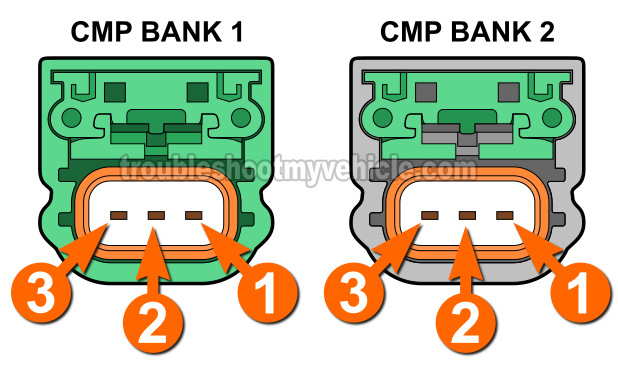 Making Sure The Cam Sensor Is Getting Power. How To Test The Camshaft Position Sensors (2002-2003 3.5L Nissan Maxima)