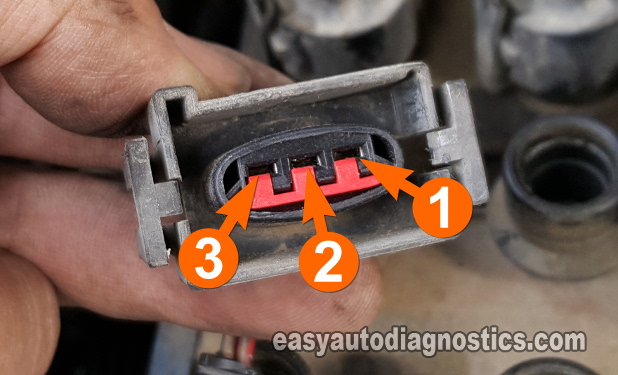 Secondary Ignition Coil Pin Out (1998, 1999, 2000, 2001 2.5L Ford Ranger And Mazda B2500)