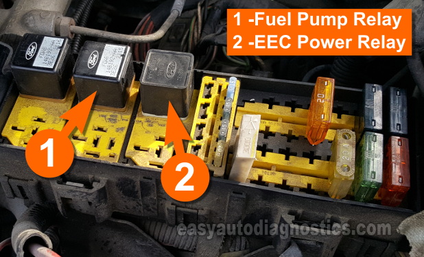 Part 1 -Blower Motor Circuit Diagram 1992, 1993, 1994 3.0L Ford Ranger And 1994 Mazda B3000