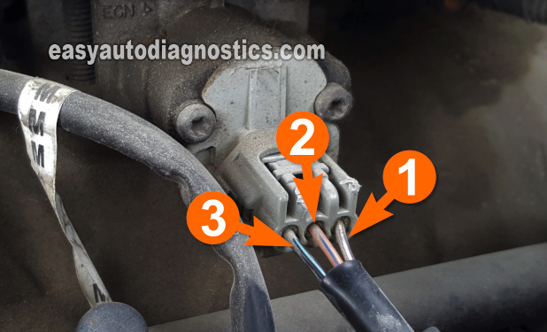 Making Sure The TPS Has Power And Ground. How To Test The Throttle Position Sensor (1997, 1998, 1999 V8 Dakota, Durango)