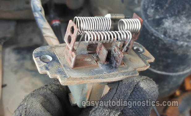 Testing The Blower Resistor (1995-1997 2.3L Ford Ranger)