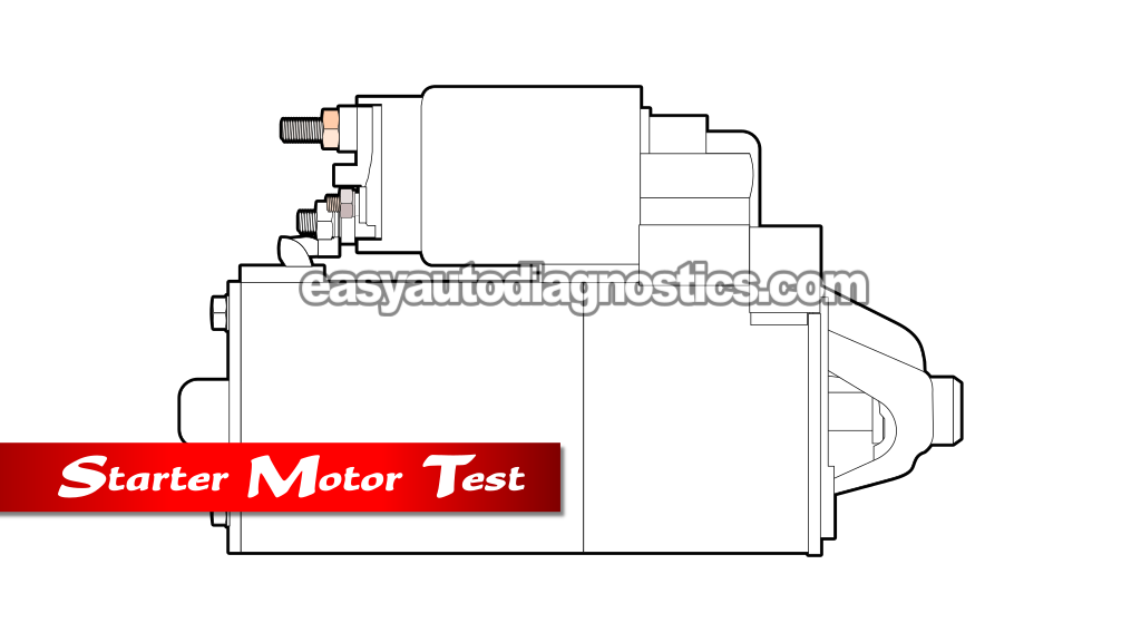 How To Test The Starter Motor (2001-2004 2.0L Ford Escape)