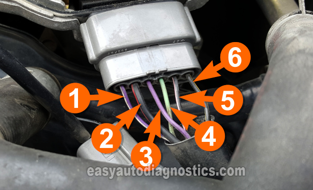 Testing The 1° POS Signal. How To Test The Camshaft Position Sensor (1996, 1997, 1998, 1999, 2000, 2001, 2002, 2003, 2004 3.3L V6 Nissan Frontier, Quest, Pathfinder, Infinit QX-4, And Mercury Villager)