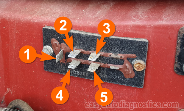 Basic Blower Motor Resistor Wiring Diagram. How To Test The Blower Motor Resistor (1991, 1992, 1993, 1994, 1995, 1996 3.9L Dodge Dakota)