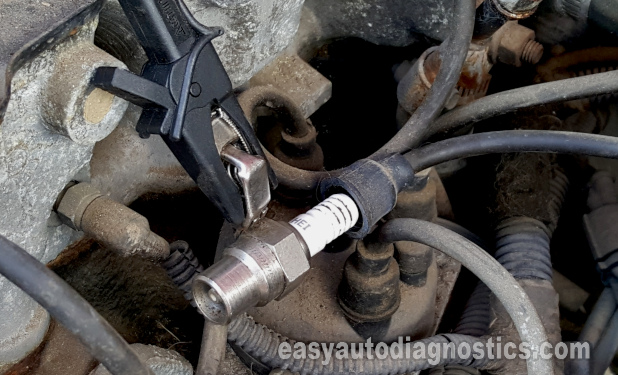 Testing For Spark Directly On The Ignition Coil Tower. Making Sure The Ignition Coil Is Getting Power. How To Test The Ignition Coil (1988, 1989, 1990 2.5L SOHC Dodge Dakota Pickup)